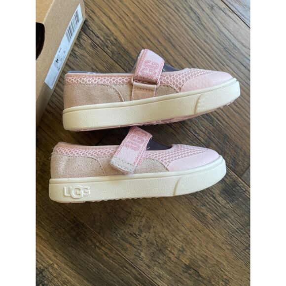 UGG T Rennon Skimmer Light Pink Toddler Mary-Jane Style Shoes (8T / EU25) - Picture 5 of 8